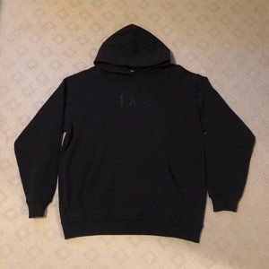 Dime MTL Classic Logo Pullover Hoodie (Black Tonal, Size XL)